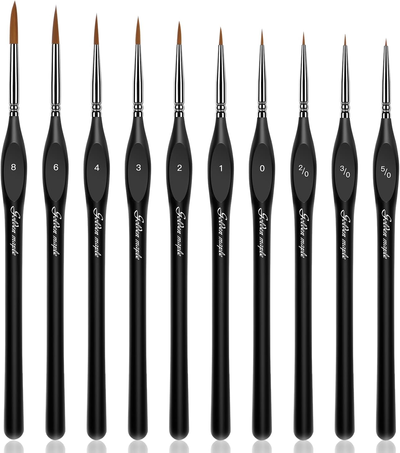10 Piece Detail Paint Brush Set