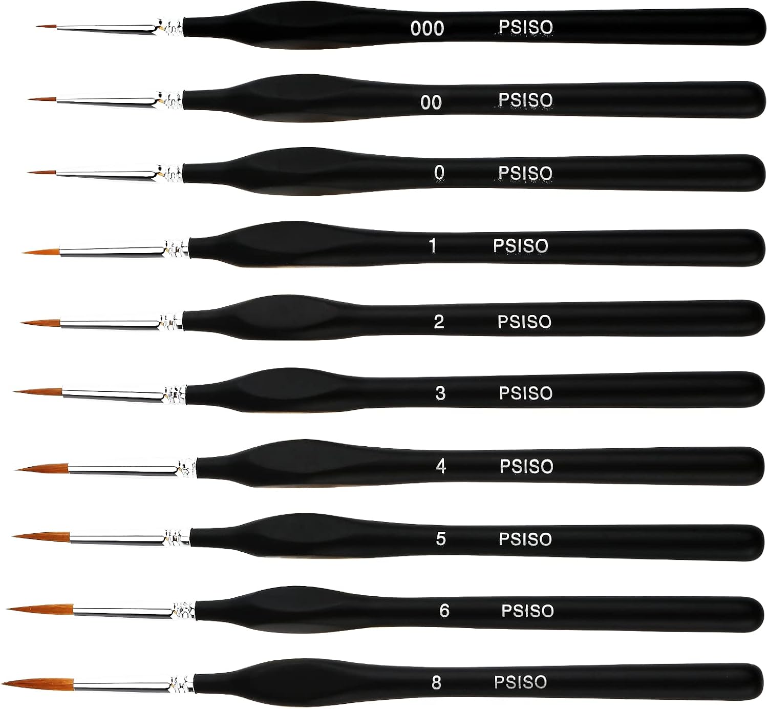 10-Piece Fine Detail Paint Brush