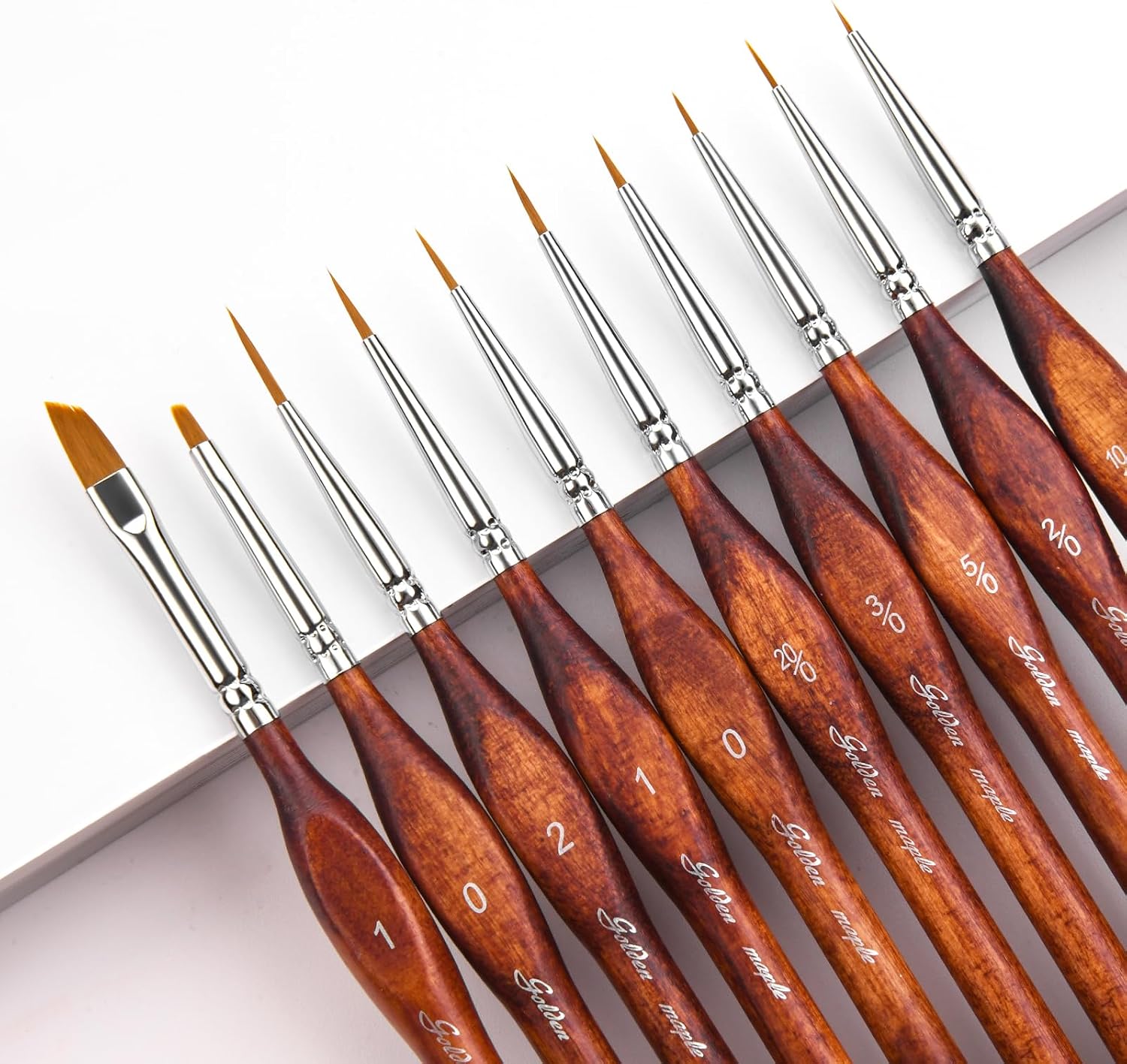 10 Piece Miniature Drybrush Set