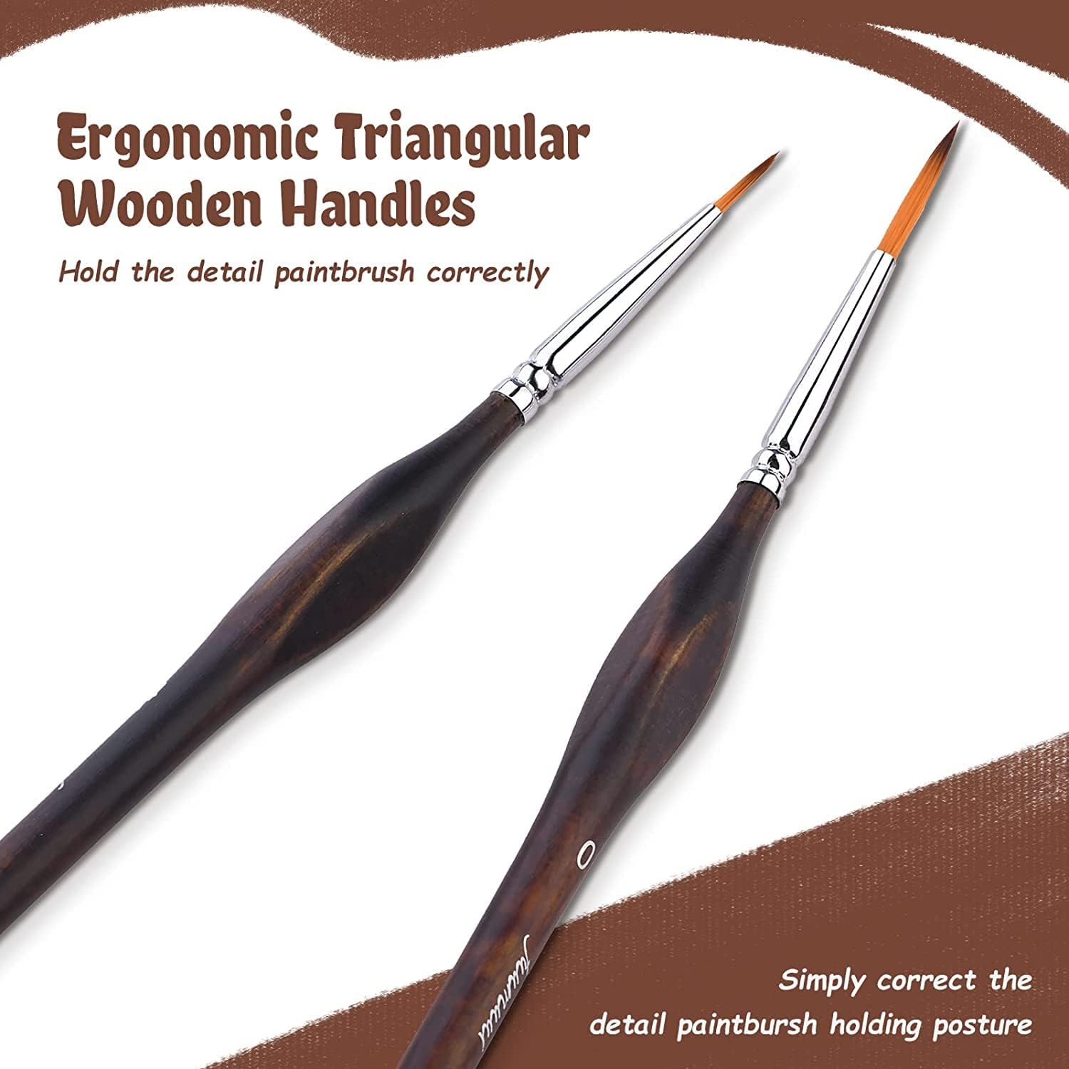 11 Piece Micro Detail Brushes