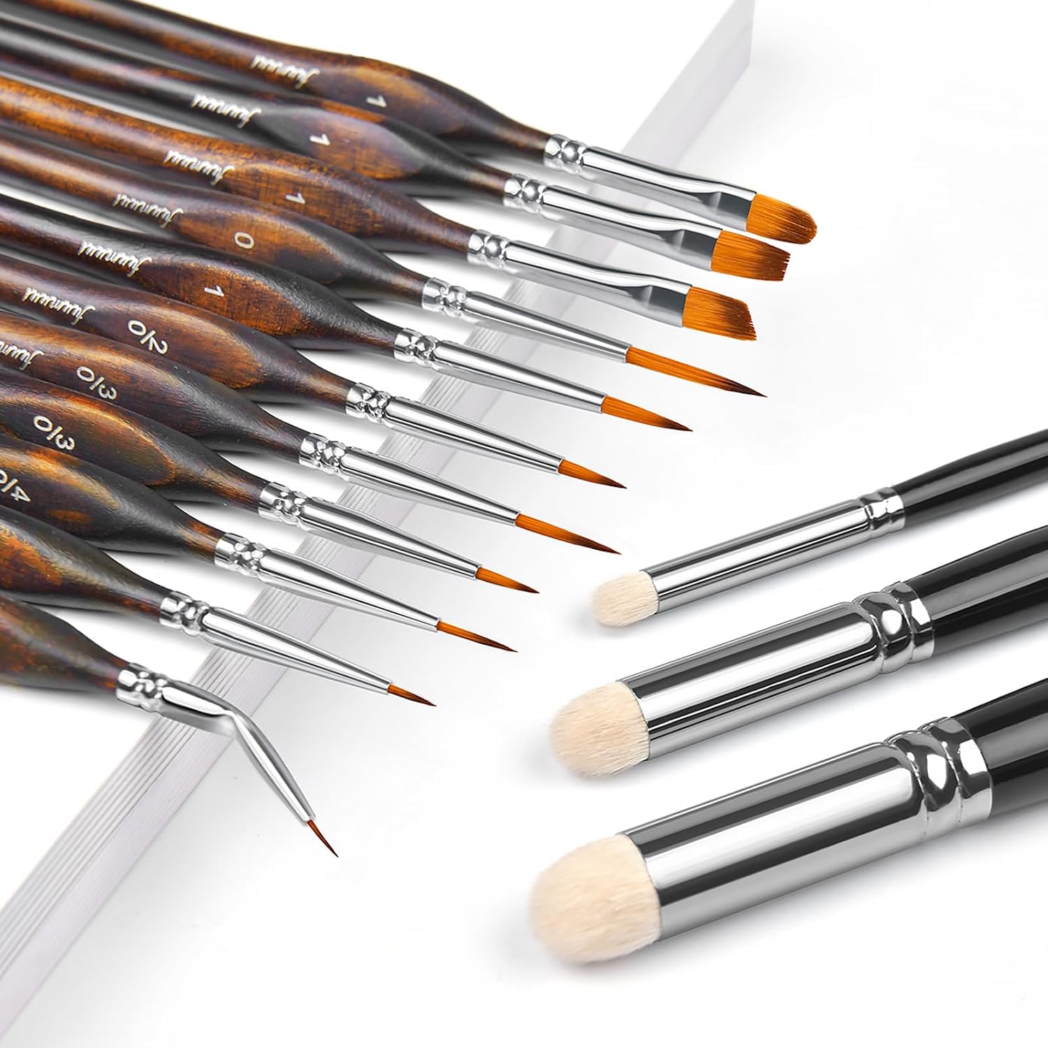 11 Piece Micro Detail Brushes