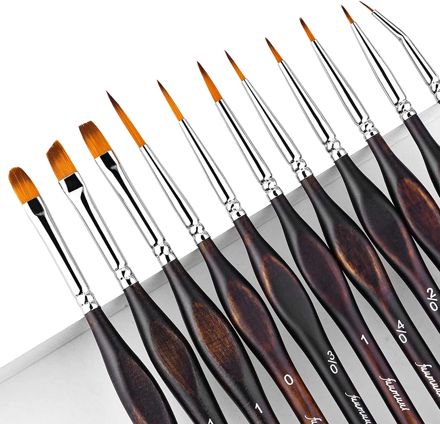 11 Piece Micro Detail Brushes