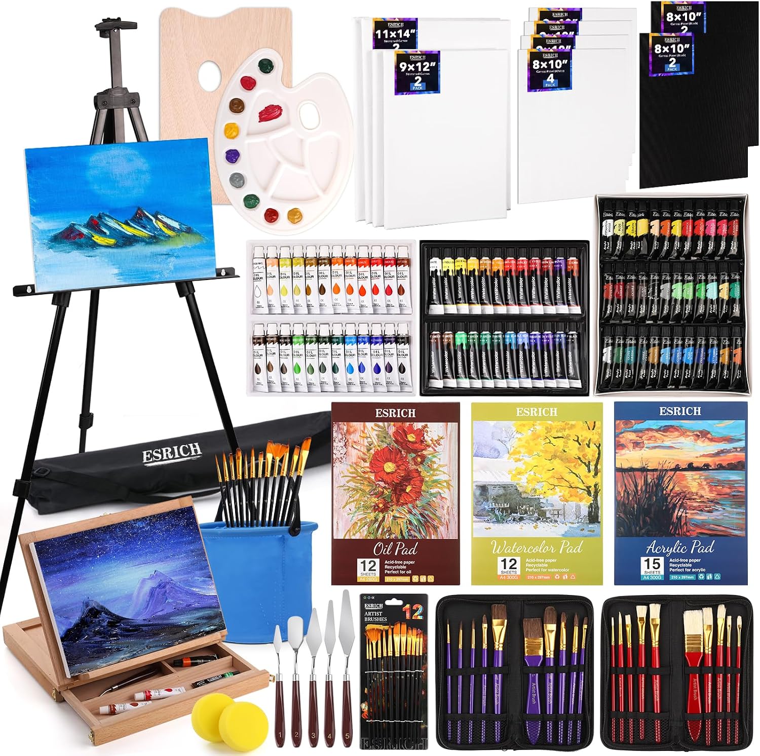 170 Piece Art Studio Kit