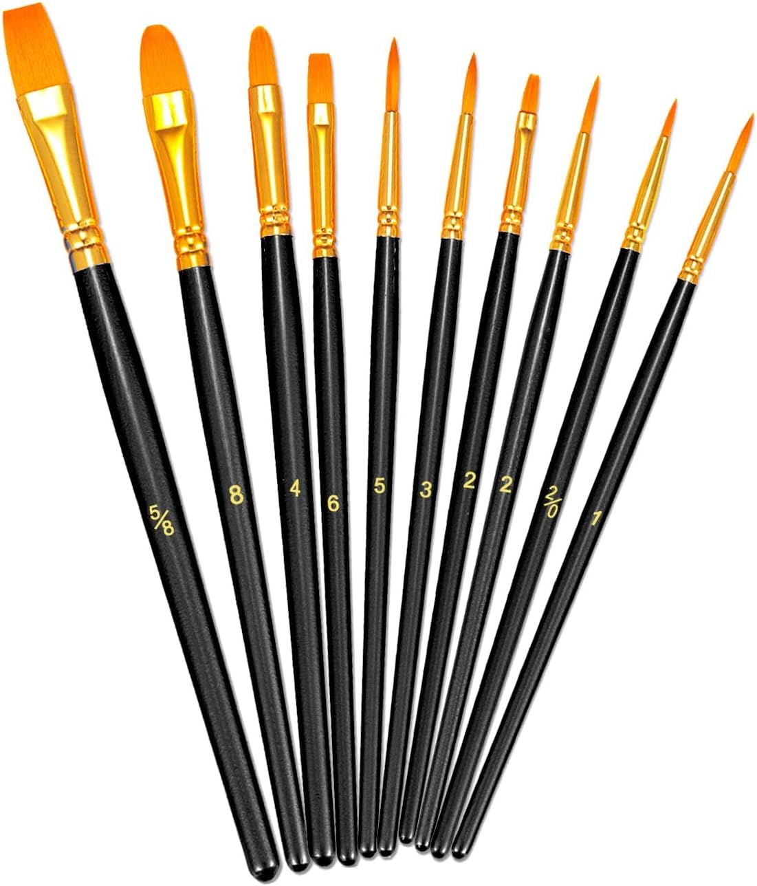 20 Piece Paint Brush Set