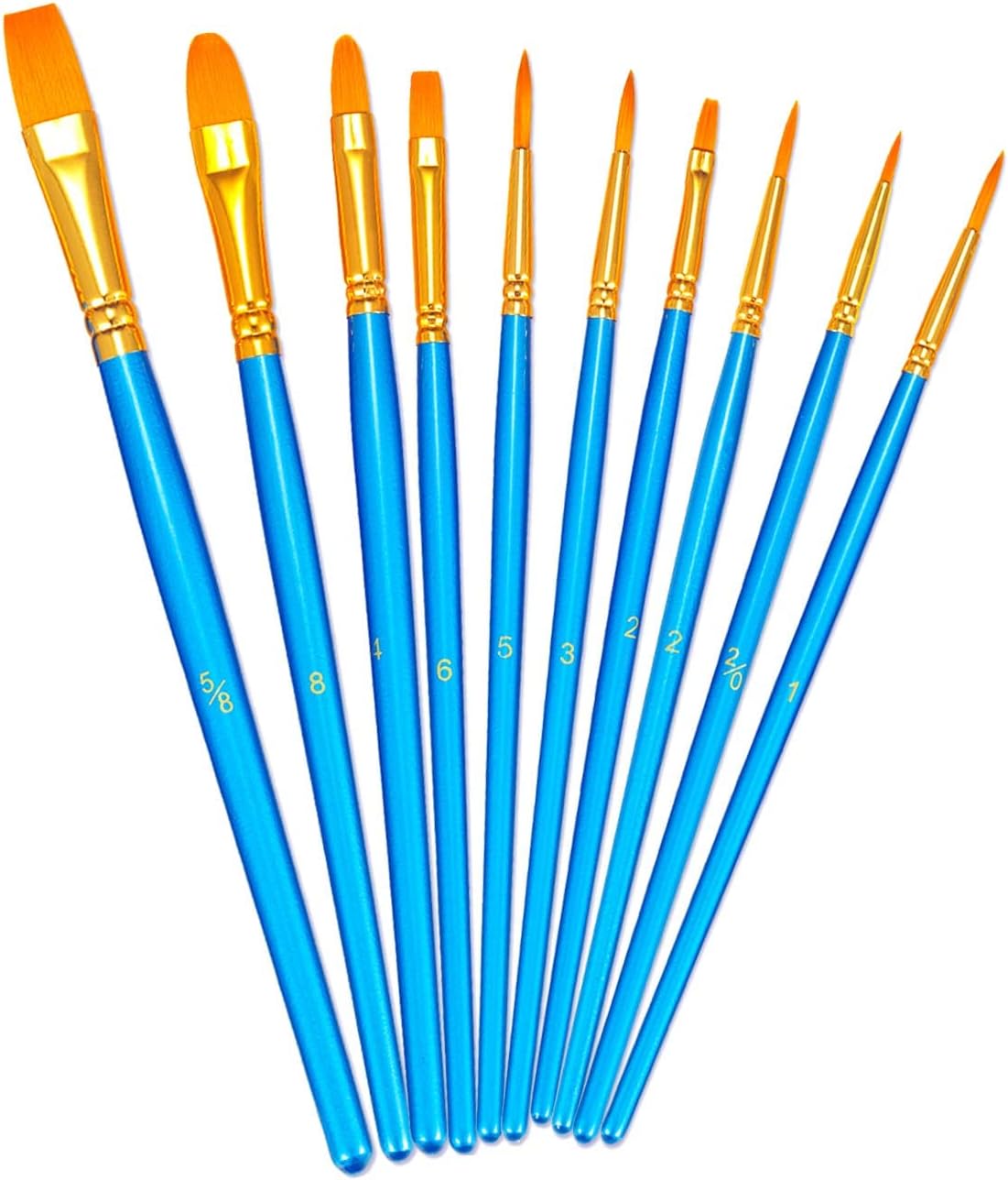 20 Piece Paint Brush Set