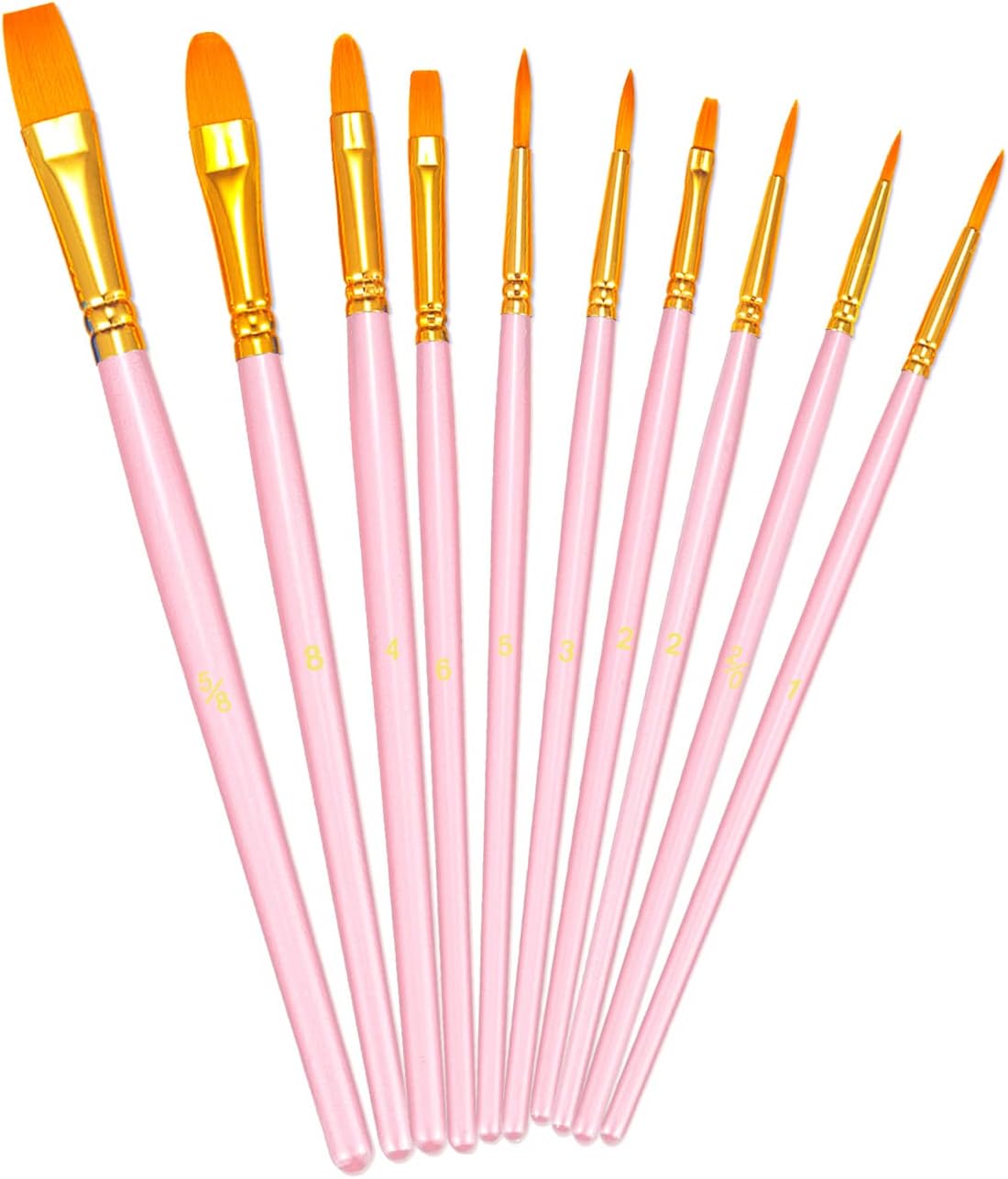 20 Piece Paint Brush Set