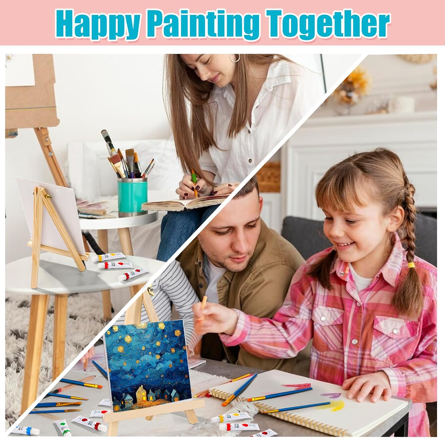 24 Color Acrylic Paint Kit
