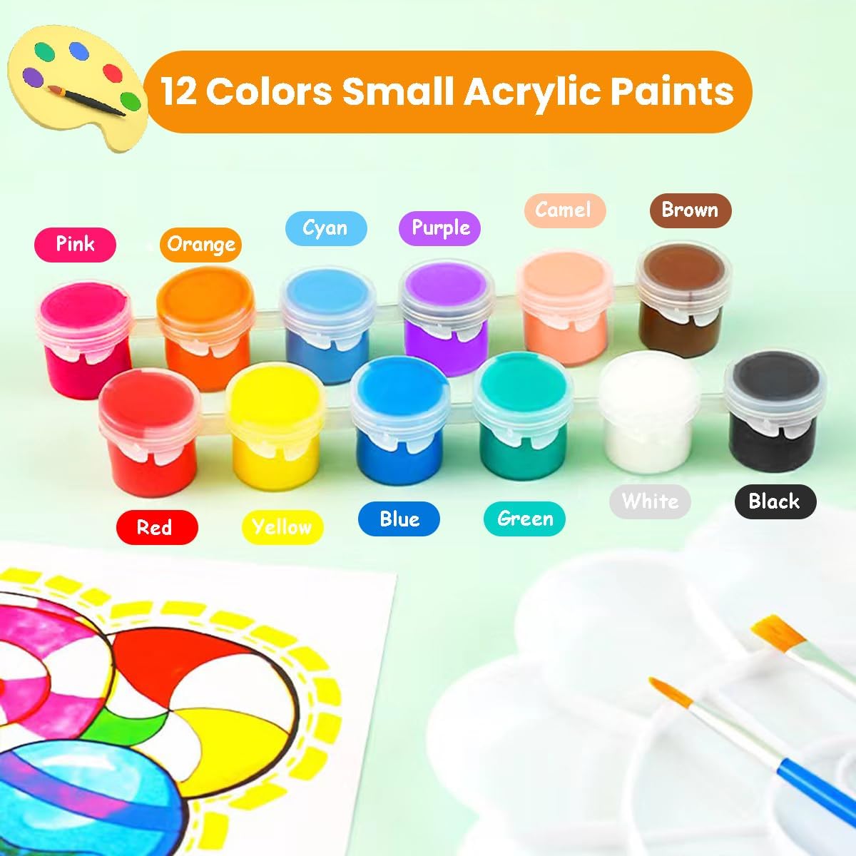 256 Piece Acrylic Art Set