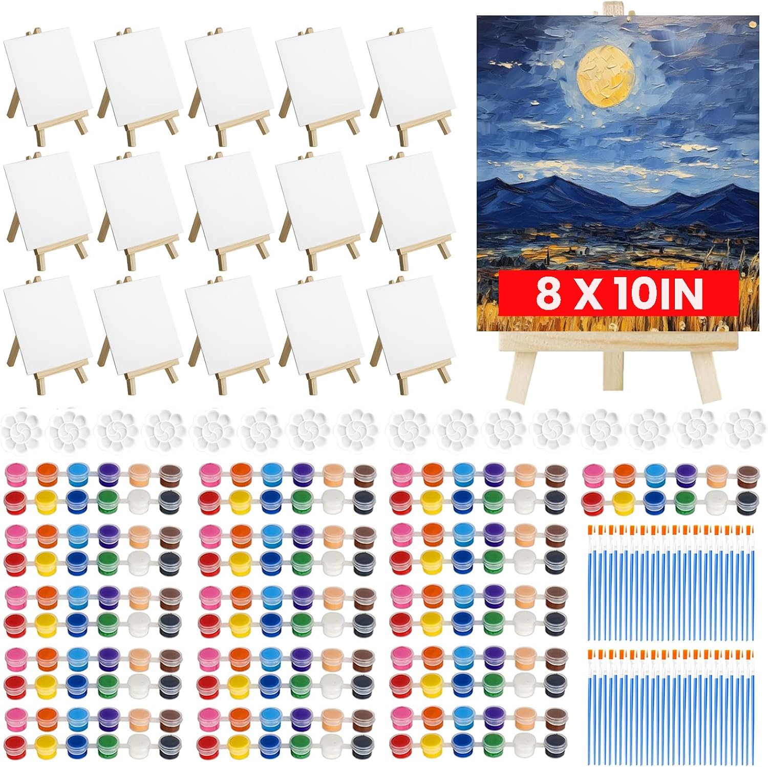 256 Piece Acrylic Art Set