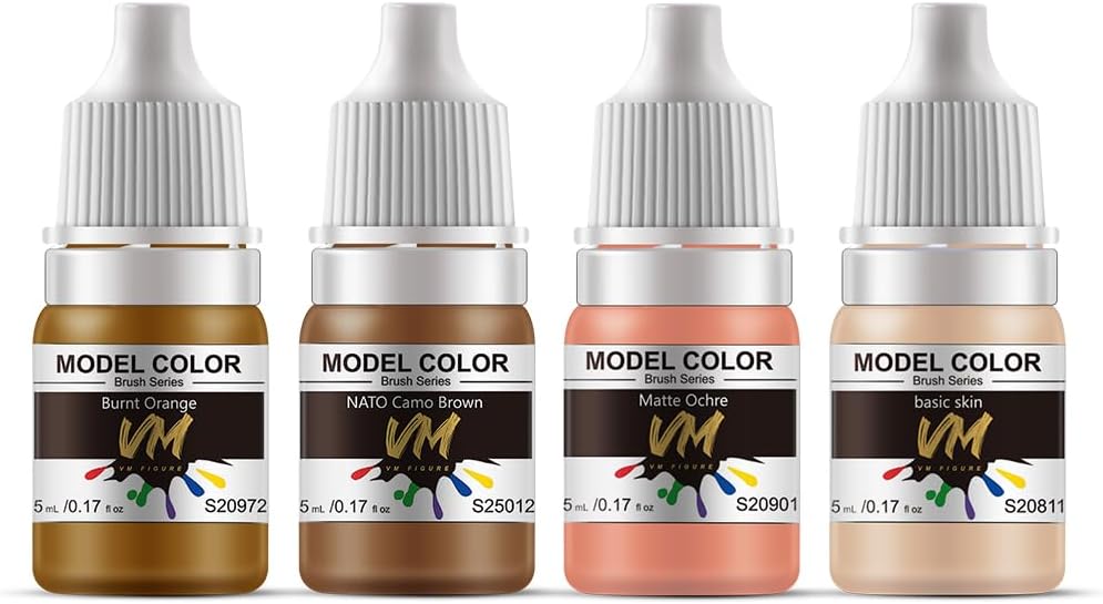 4-color Miniature Paint Set