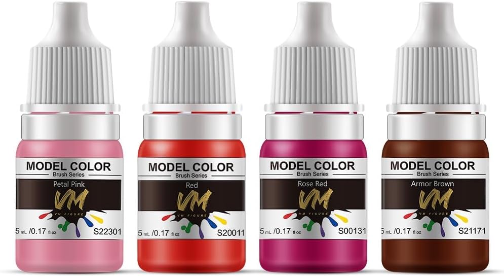 4-color Miniature Paint Set