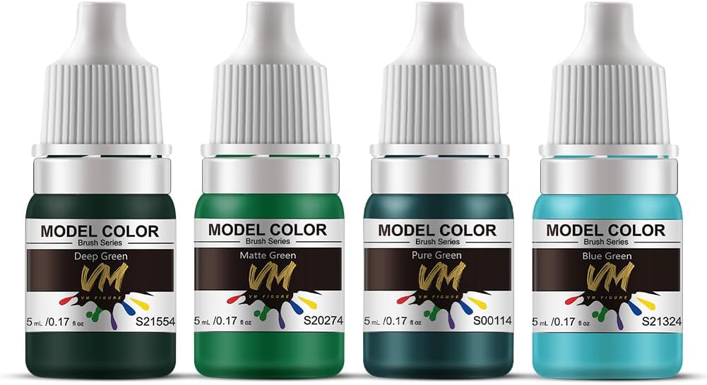 4-color Miniature Paint Set