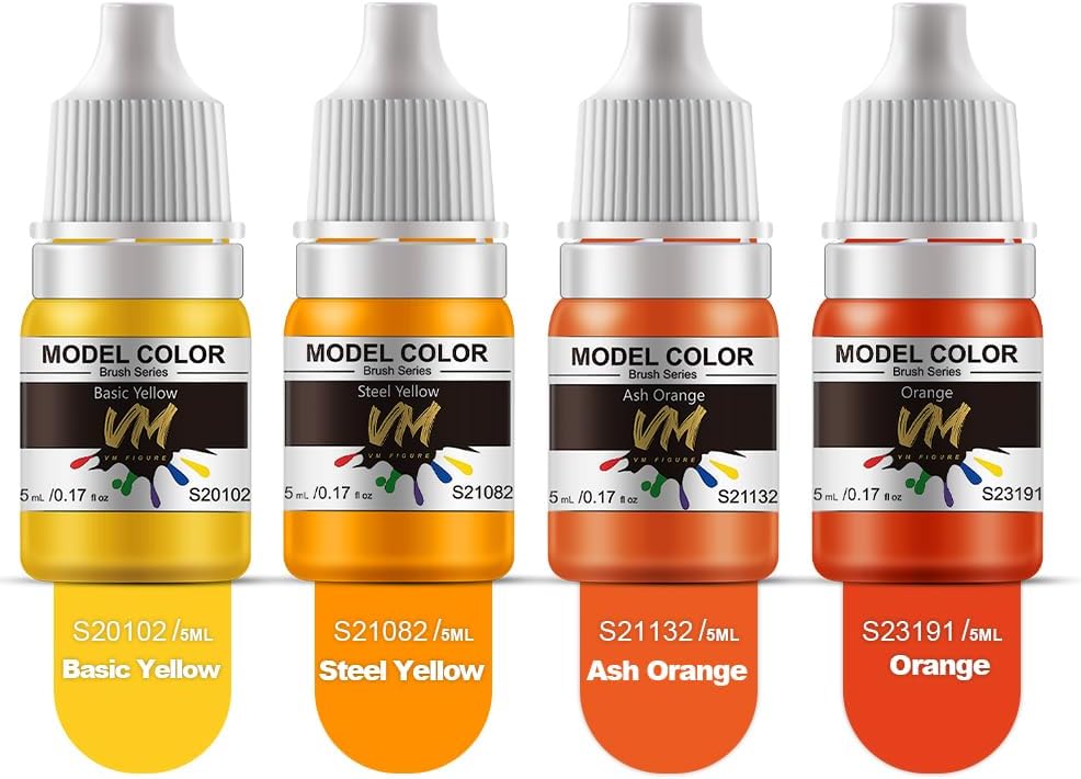 4-color Miniature Paint Set