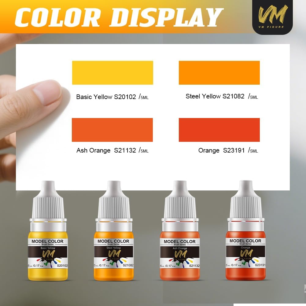 4-color Miniature Paint Set
