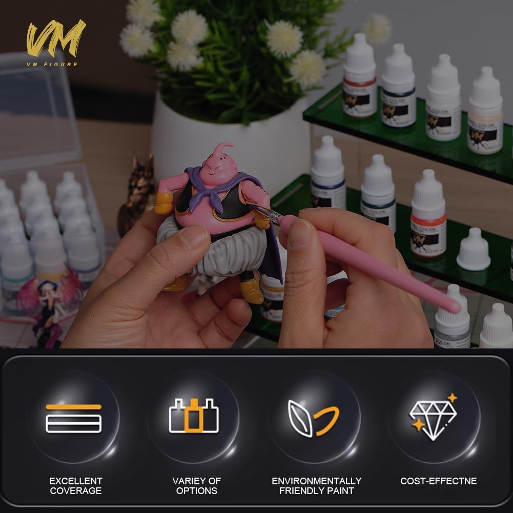 4-color Miniature Paint Set