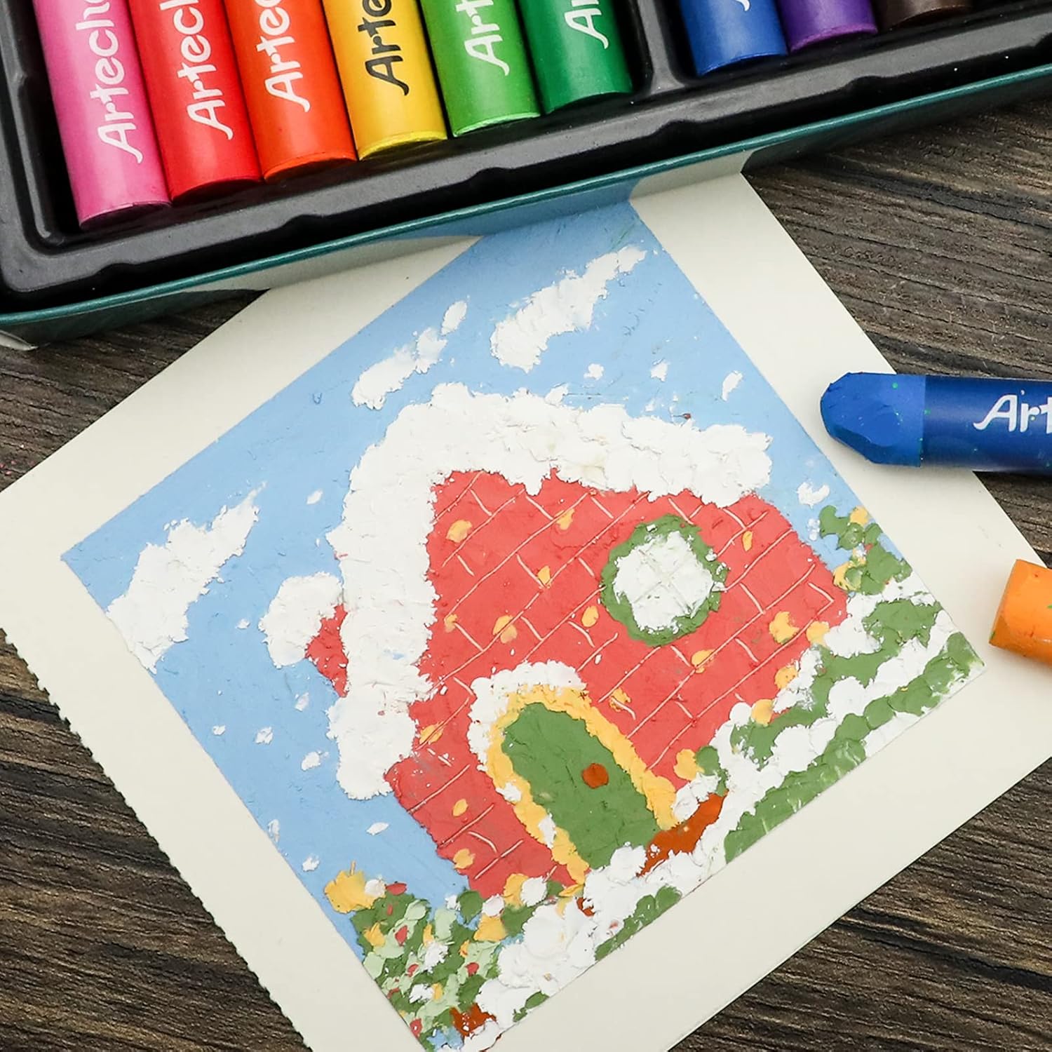 48 Colour Oil Pastel Set