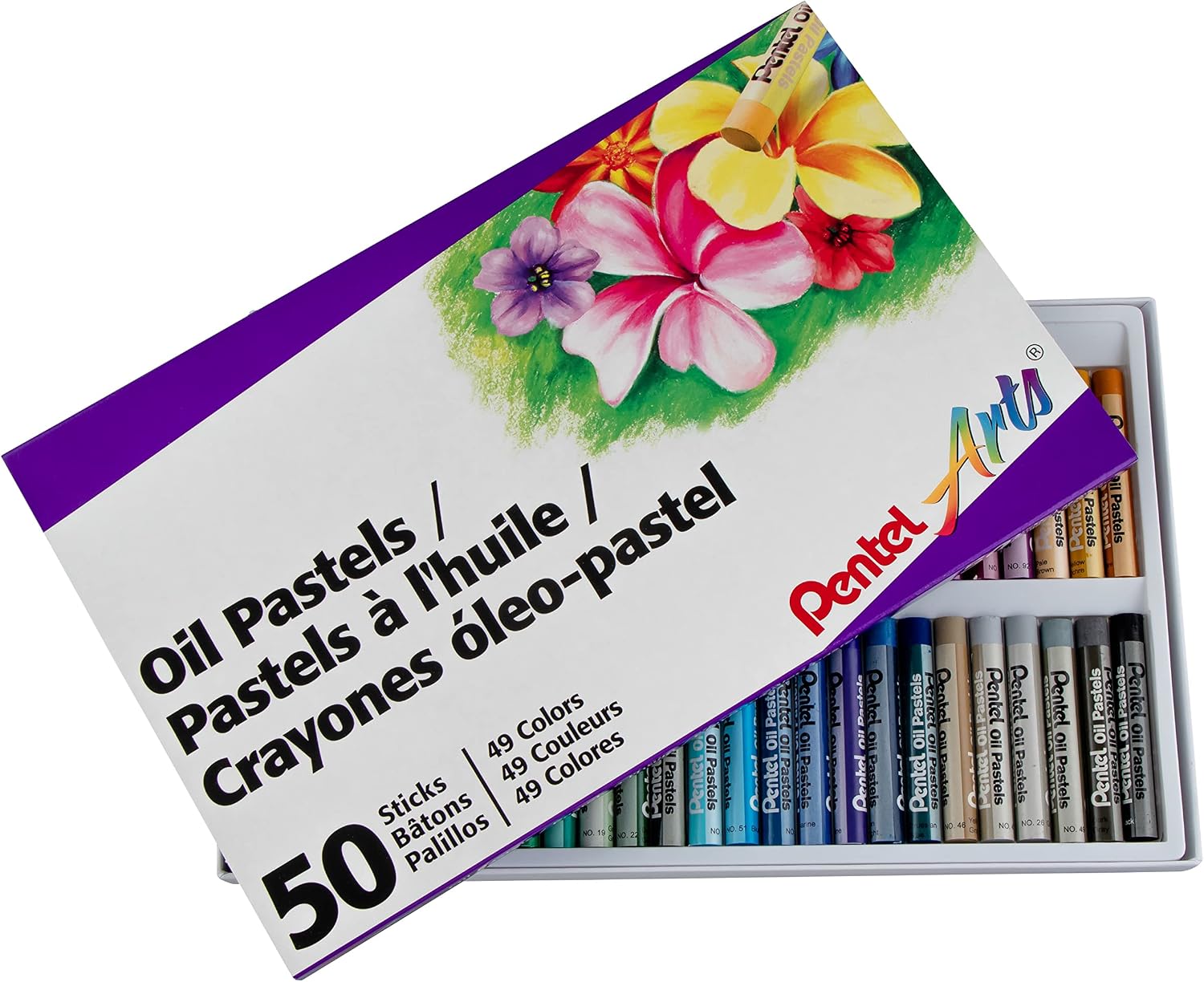 50 Piece Oil Pastels