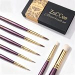 7 Piece Miniature Drybrush Set