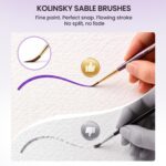 7 Piece Miniature Drybrush Set