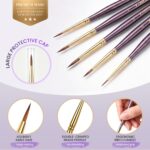 7 Piece Miniature Drybrush Set