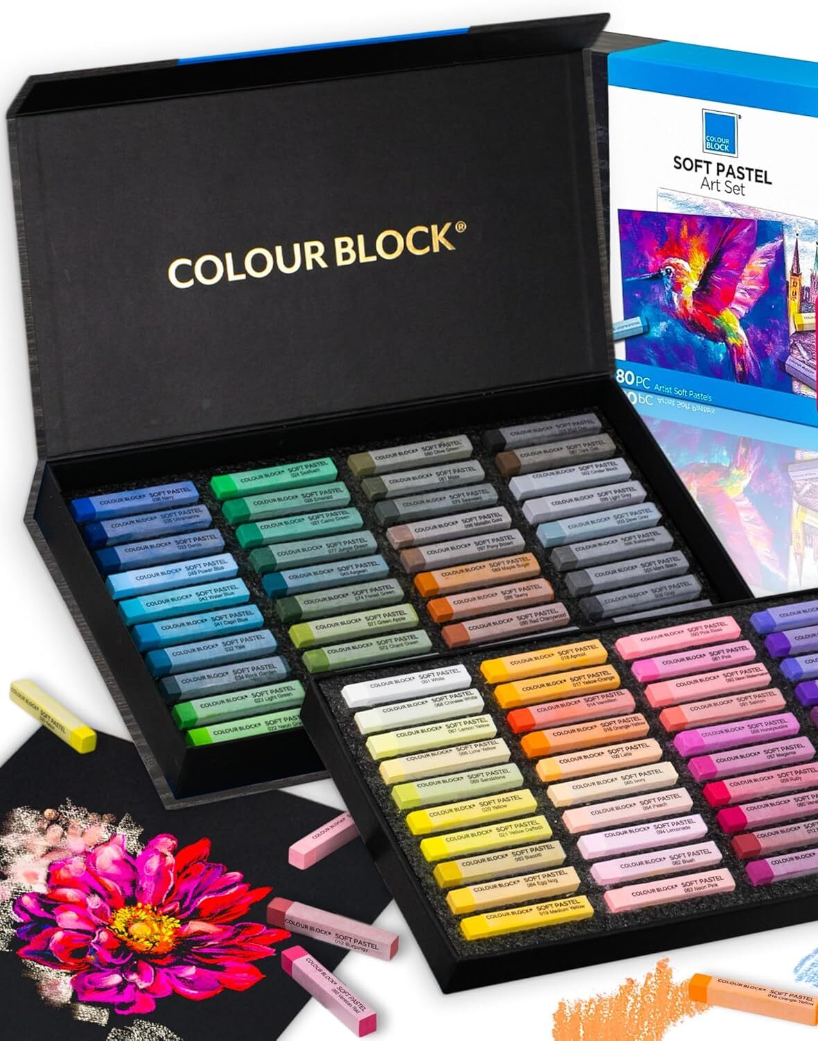 80-color Soft Pastels