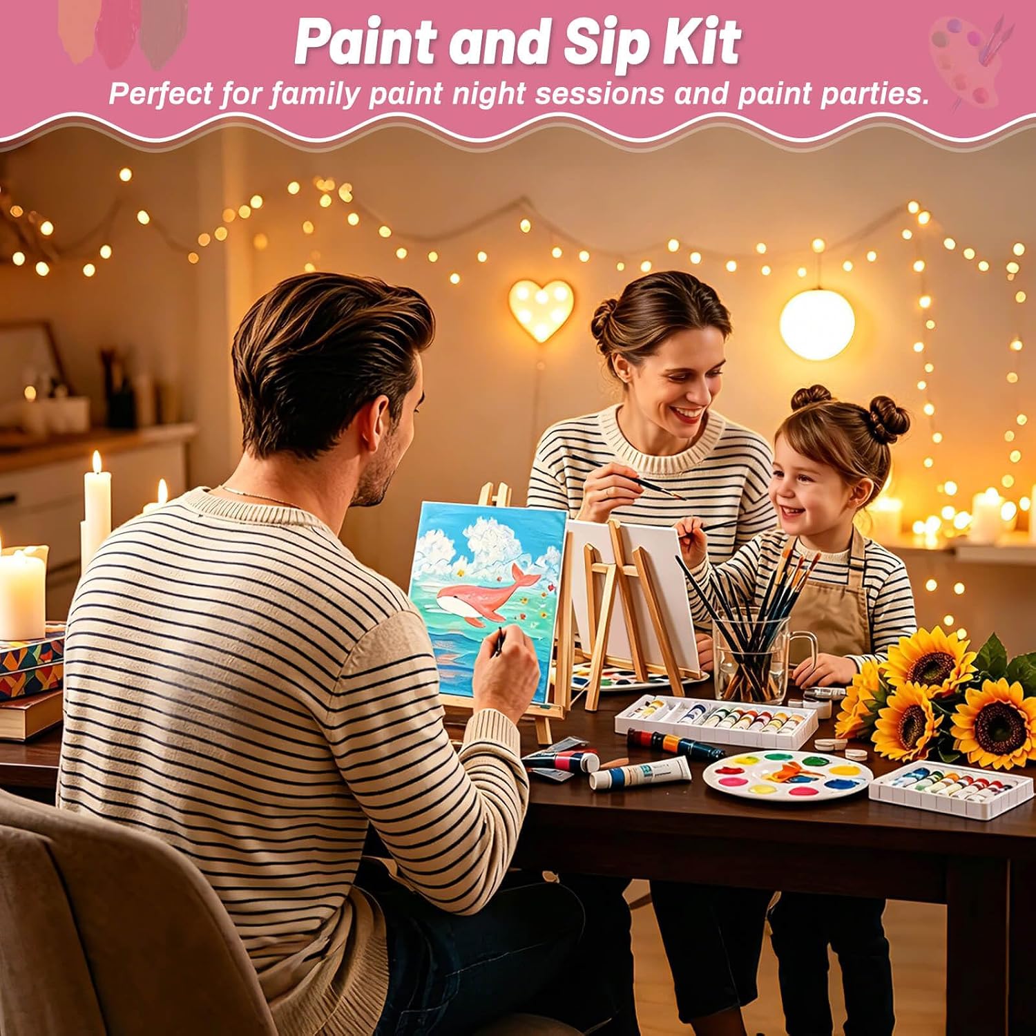 93 Piece Painting Kit